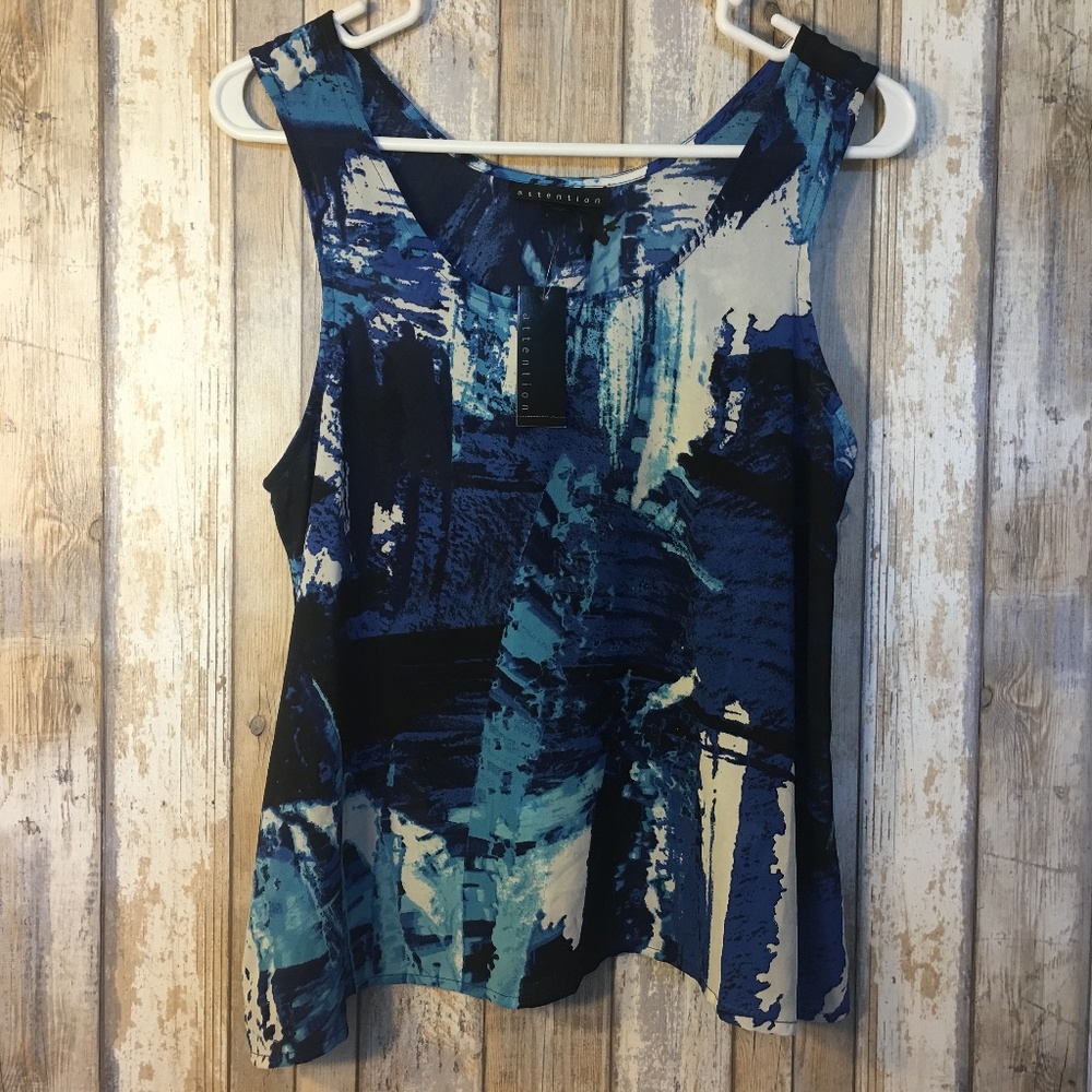 attention Tank Top NWT